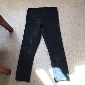 Lulu lemon cropped leggings